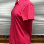 Grand Slam Pink With White Diamond Pattern Short Sleeve Golf Polo Shirt Size L Photo 5