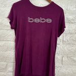 Bebe Shirt Purple Size XL Photo 0