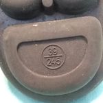 Ladies leather slides European 39 Size 8 Photo 5