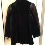 Borg vintage faux fur sleeve jacket Black Size L Photo 6