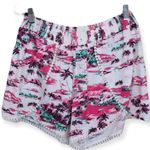 Nanette Lepore  L'Amour Tropical Print Lightweight Shorts M Photo 0