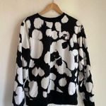Nike Black and White Patterned Crewneck Photo 0