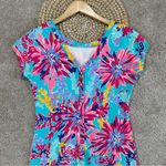 Lilly Pulitzer  Women’s Trippin & Sippin Anastasia Shirt Dress in Aqua Size S Photo 7