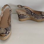 Stuart Weitzman  peep toe sandals shoes size 8.5 M RARE HTF GORGEOUS Designer Photo 0