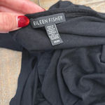 Eileen Fisher Black Long sleeve Midi Dress- soft and stretchy Photo 9