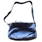 Coach Vintage  Blue Carly Women’s Handbag Purse Bag Signature Print Canvas F15068 Photo 3