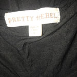 Pretty Rebel  Large LA USA Flag front tie tank Photo 3