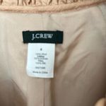 J.Crew  Cream and Brown Ruffle Trim Blazer‎ Photo 1