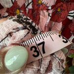 Loft  Poppy floral square neck puff sleeve dress Women’s SIZE 14‎ fall wedding Photo 7