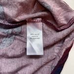 Maurice's Dark Red Rosy Floral Print Off The Shoulder Shift Dress Photo 10