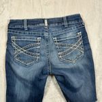 Ariat  Real Denim Womens‎ 30R Blue Jean Shorts Frayed Raw Hem Distressed *flaw* Photo 4
