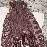 Cherish  large boho open fringe sweater cardigan Photo 4