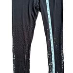 Kische Sequin Detail Black Leggings Size Small Photo 3