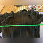 Franco Black dress shirt Size M Photo 7