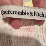 Abercrombie & Fitch Abercrombie‎ & Fitch Pink Floral Puff Sleeve Crop Top Size Large Photo 2