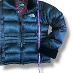 The North Face 600 Fill Down Jacket Black Faux Fur Cropped Size Small Photo 5