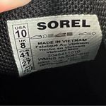 Sorel Women's Ona 503 Mid Cozy Suede Sneaker Boot US10 Black $140 Photo 4