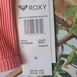 Roxy  freedom coral bikini size large/XLg Photo 2
