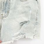Old Navy NWT Womens 3" OG Straight High Rise Distressed Cut Off Denim Shorts 4 Photo 2