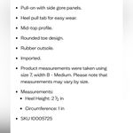 Sorel  Joan Rhapsody Chelsea Wedge SZ 8 Waterproof Rugged Wedge Bootie Photo 2