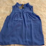 J.Crew LILIAC Sleeveless Ruffled Blouse size XXS length 24” bust 32” brand new Photo 6