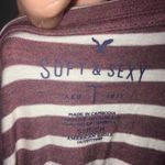 American Eagle pink striped soft and sexy top Photo 2