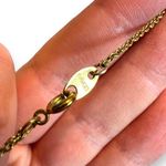 Vintage Avon Womens Heart Pedant Necklace Parure Onyx and Rhinestone Gold Black Photo 8