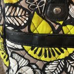 Vera Bradley  Yellow, Black and White Shoulder Bag Photo 2