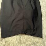 Mini Skirt Black Tulip Hem Faux Wrap M Size M Photo 6