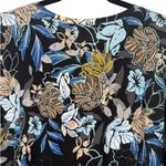 LOGO By Lori Goldstein LOGO by‎ Lori Goldstein Georgina Asymmetrical Hem Floral Midi Dress Size XL Photo 5