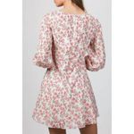 Rebecca Taylor  Ladies Long Sleeeve Fleur Dress Bone Combo Photo 1