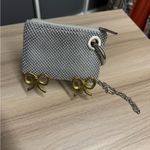 Unbranded Silver Mesh Chain Mail Keychain Wallet Photo 2