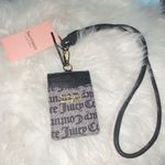 Juicy Couture Black and Gray Card Holder Lanyard Photo 2