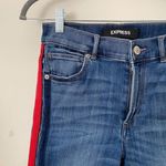 EXPRESS  High‎ Rise Ankle Jegging with Side Stripe Photo 3