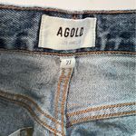 AGOLDE  Sz 27 Riley Crop High-Rise Jean in Emulsion Wash Photo 7