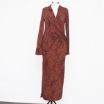 Free People - Shayla Wrap Midi Dress Photo 1