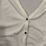 IWOLLENCE Women’s Waffle Knit Tunic Blouse Tie Knot Short Sleeve Henley M Shirt Size M Photo 1