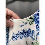 Show Me Your Mumu  Arianna Mini Dress Small White Blue Wisteria Floral Flowy (b30 Photo 5