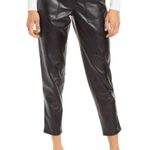 BLANK NYC Black  No Guidance Ankle Faux Leather Pants Size 28 Photo 0