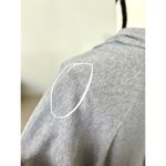 Eileen Fisher Grey Short Sleeve Drapey Organic Cotton Knit Cardigan Flaw Photo 1