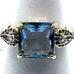 Ring Bomb Party Ring # 2179, size 8 Gold Photo 0