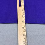 Vintage Karis Korner Blazer Womens 18W Purple Short Sleeve V Neck Button up Top Photo 4