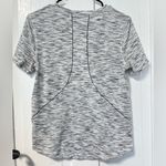 Lululemon Long Distance short sleeve tiger space dye black and white top Photo 4