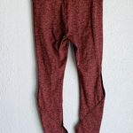 Free People  Halo Cut Out Leggings Heather Red Sz XS Photo 3
