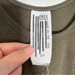 We The Free Free People Olive Green Long Line Sleeveless Top Womens S Tank Blouse Casual Photo 7