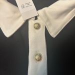 J.Crew  Women’s Refined Rib Long-sleeve Polo Shirt Size Small NWT #CF039 Photo 4