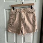 Denim&Co Tan Jean Shorts Mid Photo 1