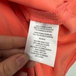 London Times  Womens Size 4 Orange Pink V Neck Short Sleeve Fit Flare Mini Photo 3