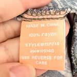 Peach Puff  Kimono Top Shirt small Medium Green Floral Blouse Casual Ladies Photo 2