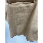Ralph Lauren Lauren  Womens 1X Camel Knit Cardigan Blazer Button Front Pockets Photo 4